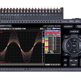 絶縁多チャネルデータロガー midi LOGGER
