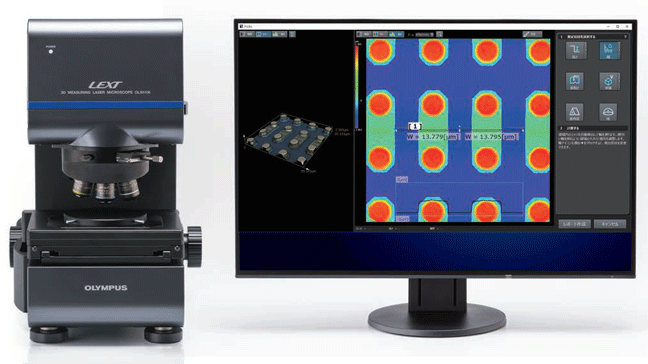 3D測定レーザー顕微鏡 OLS5100 トピックスページ（オリンパス/OLYMPUS）